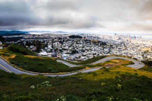 Twin Peaks San Francisco View Wallpaper