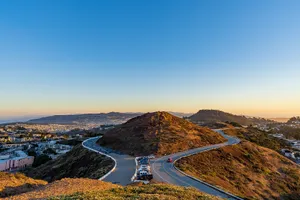 Twin Peaks Sunset View San Francisco Wallpaper