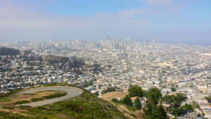 Twin Peaks View San Francisco Wallpaper