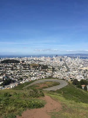 Twin Peaks View San Francisco Wallpaper