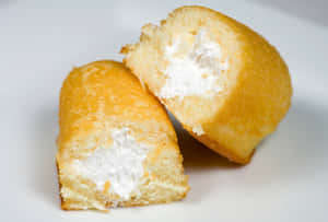 Twinkie Cream Filled Sponge Cake Wallpaper