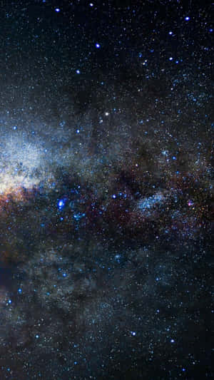 Twinkling Stars Light Up A Dark Night Sky Wallpaper