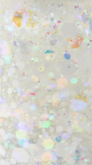 Twinkling White Glitter Adds A Touch Of Elegance Wallpaper
