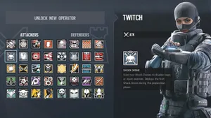 Twitch Operator In Action On Rainbow Six Siege Wallpaper