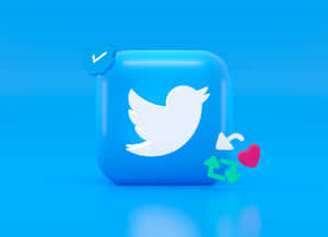 Twitter Verificationand Engagement Concept Wallpaper