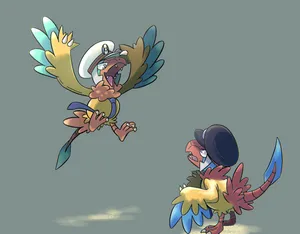 Two Archens Wallpaper