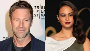 Two Celebrities Red Carpet Event Wallpaper