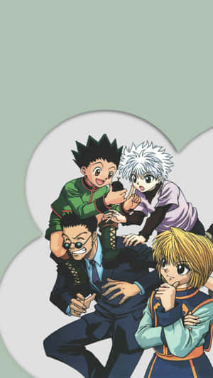 Two Close Friends - Gon And Killua Wallpaper