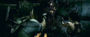 Two Main Characters Of Resident Evil 5 Wallpaper