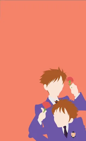 Two People Are Sitting On A Couch Wallpaper