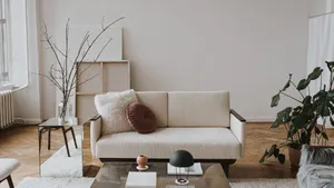 Two-seater Couch Furniture Wallpaper