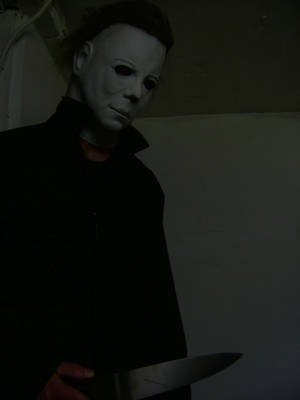 Tyler Bollman As Michael Myers Wallpaper