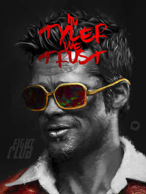 Tyler Durden In Trust Artwork Wallpaper