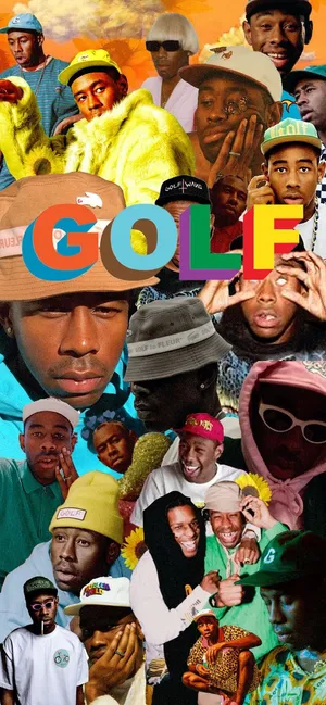 Tyler The Creator Collage Aesthetic Wallpaper