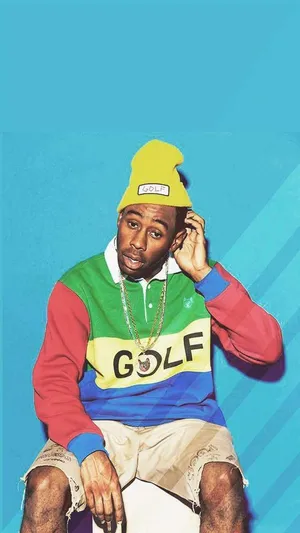 Tyler The Creator Colorful Aesthetic Wallpaper
