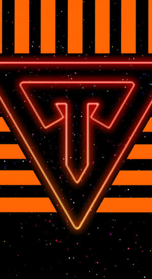 Typical Gamer Neon Logo Wallpaper