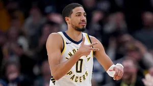 Tyrese Haliburton Indiana Pacers Game Moment Wallpaper