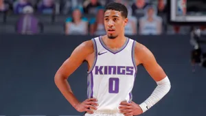 Tyrese Haliburton Kings Court Wallpaper
