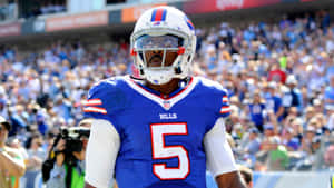 Tyrod Taylor Buffalo Bills Quarterback Wallpaper