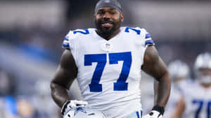 Tyron Smith Dallas Cowboys Number77 Wallpaper