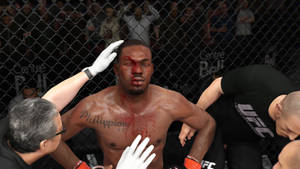 Tyron Woodley Bloodied Up Wallpaper