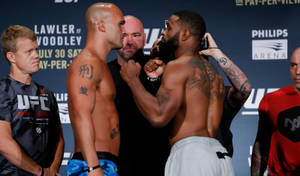 Tyron Woodley Versus Robbie Lawler Wallpaper