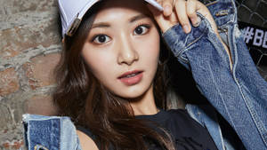 Tzuyu For Mlb Korea Wallpaper