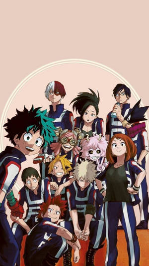 U.a Sports Festival My Hero Academia Iphone Wallpaper