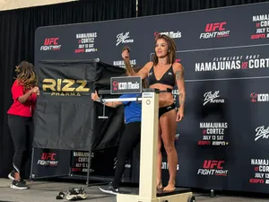 U F C Fighter Weigh In Event Wallpaper