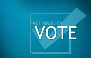 U.s Election Day: Citizens Casting Their Votes Wallpaper