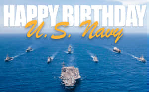 U S_ Navy_ Birthday_ Celebration_ Fleet_ Formation Wallpaper