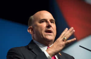 U.s Representative Louie Gohmert Engaged In An Expressive Speech Wallpaper