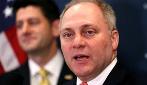 U.s. Representatives Steve Scalise And Paul Ryan Sharing A Moment Wallpaper