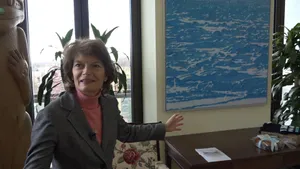 U.s. Senator Lisa Murkowski At Her Office In Washington D.c. Wallpaper