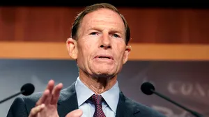 U.s. Senator Richard Blumenthal Speaking Publicly Wallpaper