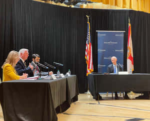 U.s. Senator Rick Scott Chairs A Senate Hearing Wallpaper