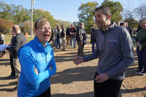 U.s. Senator Tammy Baldwin At A Site Tour. Wallpaper