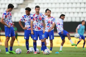 U S Soccer Team Training Session Wallpaper