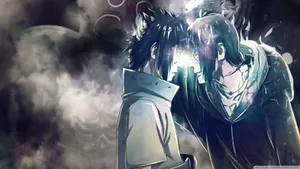 Uchiha Brothers Sasuke And Itachi Wallpaper