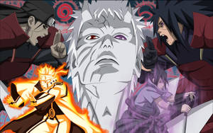 Uchiha Obito Embraces His Path To Manhood Wallpaper