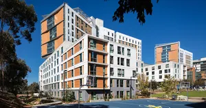 Ucsd Orange Buildings Wallpaper