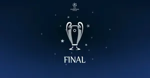 Uefa Champions League Final Trophy Minimalist Wallpaper
