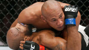 Ufc Fighter Ronaldo Souza Submission Lock Wallpaper