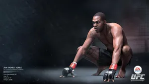 Ufc Video Game Screenshot Of Jon Jones Wallpaper