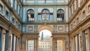 Uffizi Gallery Renaissance Art Museum Wallpaper