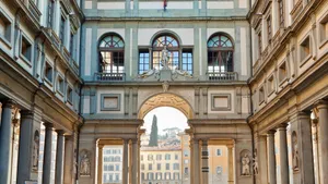 Uffizi Gallery Renaissance Art Museum Wallpaper