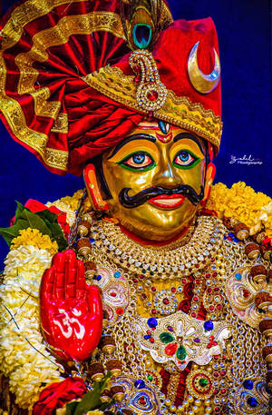 Ujjain Mahakal Intricate Statue Wallpaper