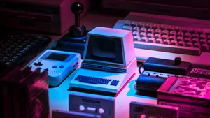 Ultimate 4k Gaming Consoles Setup Wallpaper