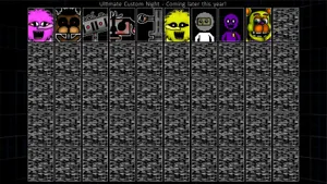 Ultimate Custom Night - An Exciting Night Of Horror And Thrill Wallpaper