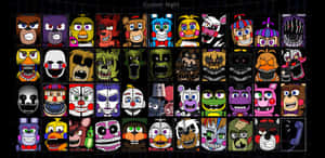 Ultimate Custom Night Game Characters Wallpaper